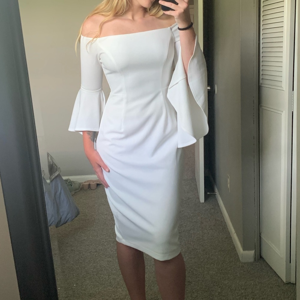 Cute Off-Shoulder Formal Dress